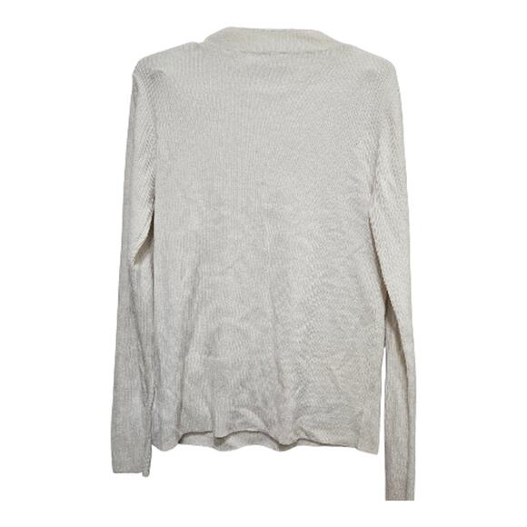 AG Adriano Goldschmied Wool Cashmere Ribbed Sweater XL - Picture 2 of 10